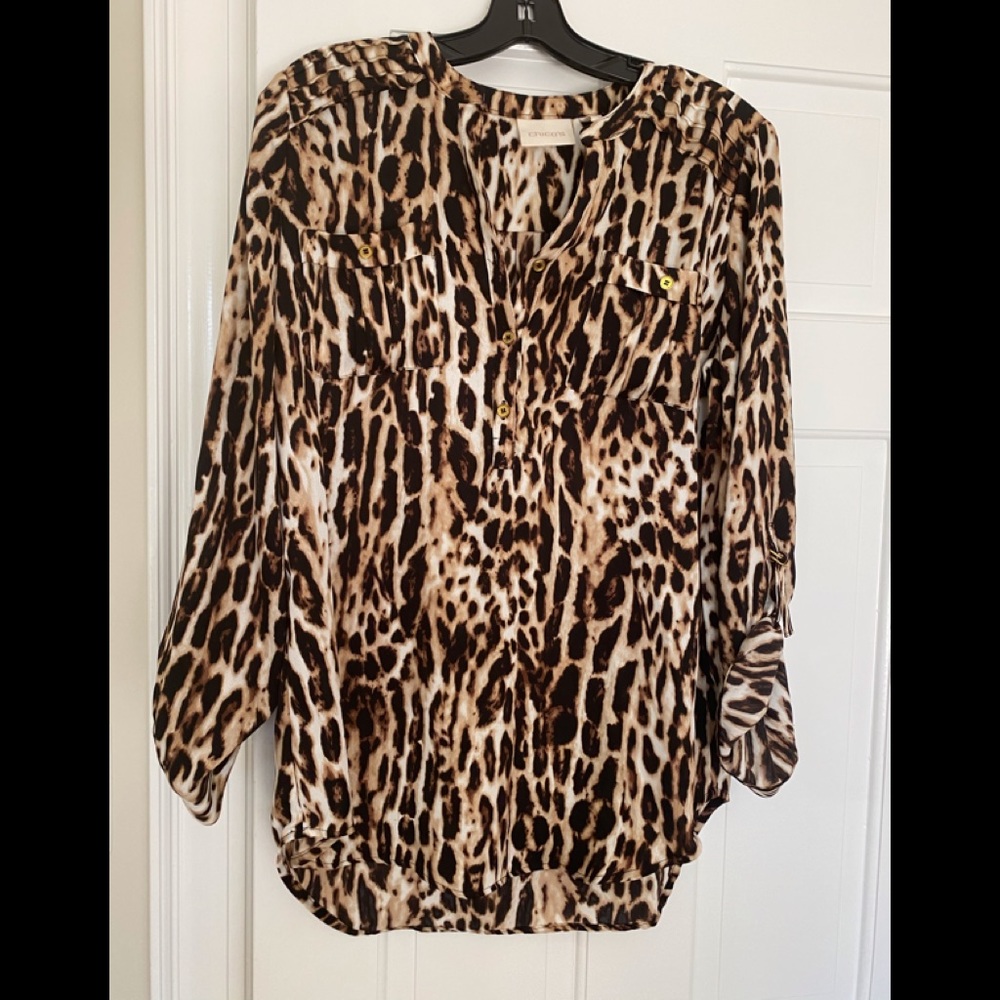 Chico’s Animal Print Blouse 💥SALE💥